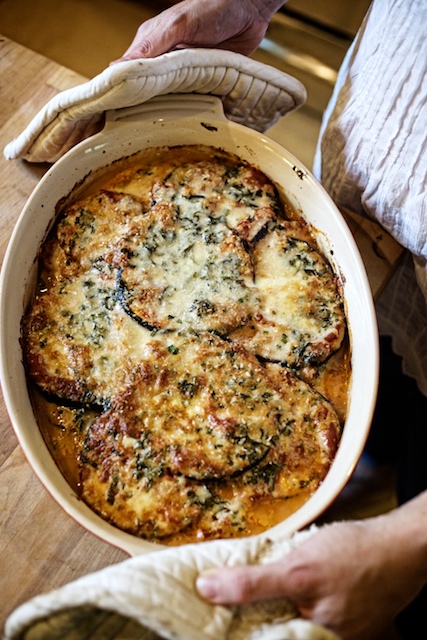 Eggplant Gratin with Herbs and Creme Fraiche - Farmhouse Delivery
